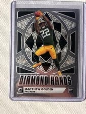2025 Donruss Optic Diamond Hands Matthew Golden #3 card