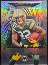 2025 Panini Mosaic Storm Mosaic Matthew Golden #6 card