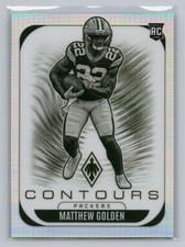2025 Panini Phoenix Contours Matthew Golden #12 card