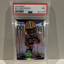 2025 Panini Prizm Prizmania Matthew Golden #11 card