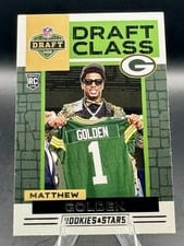 2025 Panini Rookies & Stars Draft Class Matthew Golden #5 card