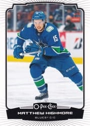 2022-23 O-Pee-Chee Base Set Matthew Highmore #440 card