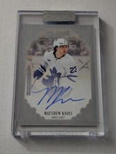 2023-24 Upper Deck Clear Cut Champs Autos Matthew Knies #C-MK card
