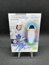 2023-24 Upper Deck Premier Flourishing Talent Autograph Patch Matthew Knies #FT-MK card
