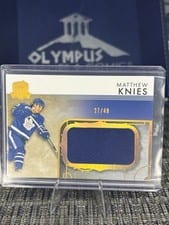 2023-24 Upper Deck The Cup Rookie Rink Gallery Matthew Knies #RGMK-V1 card