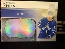 2023-24 Upper Deck The Cup Rookie Rink Gallery Matthew Knies #RGMK-V2 card