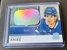 2023-24 Upper Deck The Cup Rookie Rink Gallery Matthew Knies #RGMK-V4 card