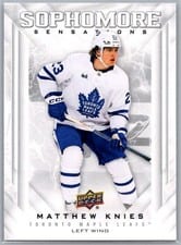 2024-25 Upper Deck Sophomore Sensations Matthew Knies #SO-4 card