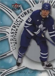 2025-26 Fleer Ultra Ultrastructures Matthew Knies #SR 23 of 25 card