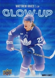 2025-26 Upper Deck Glow-Up Matthew Knies #GU-2 card