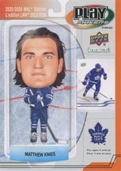 2025-26 Upper Deck Playmakers Matthew Knies #PM-29 card
