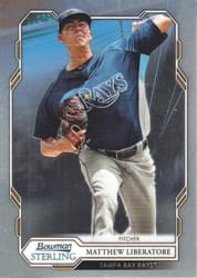 2019 Bowman Sterling Base Set Matthew Liberatore #BPR-43 card