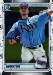 2020 Bowman Chrome Prospects Matthew Liberatore #BCP-89 card