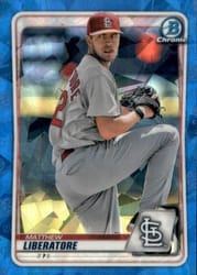 2020 Bowman Sapphire Edition Base Set Matthew Liberatore #BCP-89 card