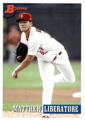 2021 Bowman Heritage Base Set Matthew Liberatore #239 card