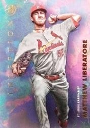 2021 Bowman Inception Base Set Matthew Liberatore #55 card
