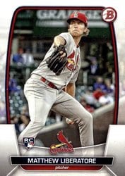 2023 Bowman Base Set Matthew Liberatore #48 card