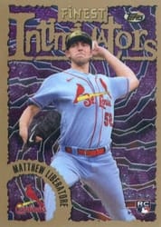 2023 Finest Flashbacks Base Set Matthew Liberatore #89 card