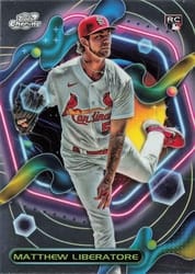 2023 Topps Cosmic Chrome Base Set Matthew Liberatore #38 card