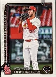 2025 Topps Update Base Set Matthew Liberatore #US185 card