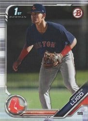2019 Bowman Draft Base Set Matthew Lugo #BD-139 card