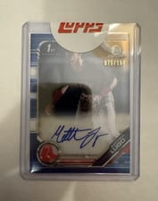 2019 Bowman Draft Chrome Picks Autograph Matthew Lugo #CDA-ML card