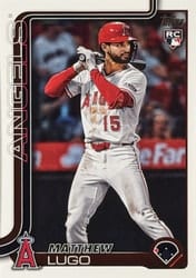2025 Topps Update Base Set Matthew Lugo #US314 card