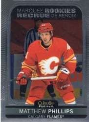 2021-22 O-Pee-Chee Platinum Base Set Matthew Phillips #216 card