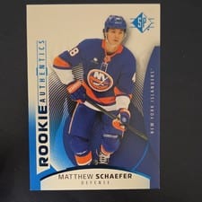 2025 SP Authentic Matthew Schaefer Blue Authentics #111 card