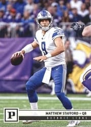 2018 Panini Base Set Matthew Stafford #97 card
