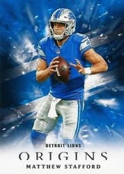 2018 Panini Origins Base Set Matthew Stafford #39 card