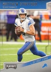 2018 Panini Playoff Base Set Matthew Stafford #63 card