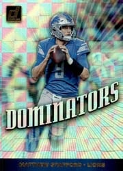 2019 Donruss Dominators Matthew Stafford #DOM-24 card