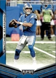 2019 Panini Playoff Base Set Matthew Stafford #133 card