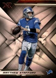 2019 Panini XR Base Set Matthew Stafford #36 card