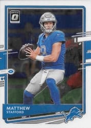 2020 Donruss Optic Base Set Matthew Stafford #35 card