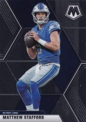2020 Panini Mosaic Base Set Matthew Stafford #72 card