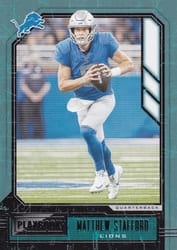 2020 Panini Playbook Base Set Matthew Stafford #66 card