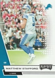 2020 Panini Playoff Base Set Matthew Stafford #167 card