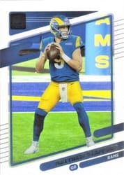 2021 Clearly Donruss Base Set Matthew Stafford #26 card
