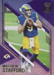2021 Donruss Elite Base Set Matthew Stafford #49 card