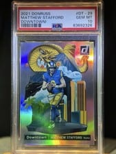 2021 Panini Donruss Downtown Matthew Stafford #DT-29 card