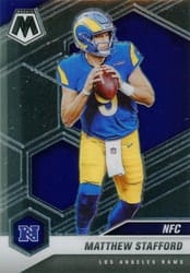 2021 Panini Mosaic Base Set Matthew Stafford #205 card