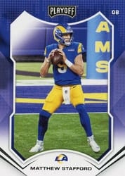 2021 Panini Playoff Base Set Matthew Stafford #182 card