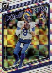 2022 Donruss Dominators Matthew Stafford #D27 card
