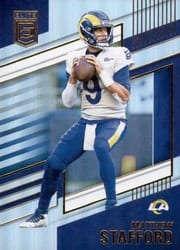 2022 Donruss Elite Base Set Matthew Stafford #46 card