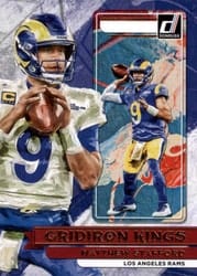2022 Donruss Gridiron Kings Matthew Stafford #GK2 card