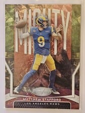 2022 Panini Certified The Mighty Matthew Stafford #TM-8 card