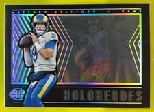 2022 Panini Illusions HoloHeroes Matthew Stafford #HH-22 card