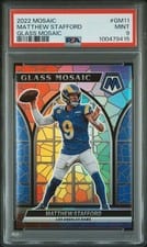 2022 Panini Mosaic Glass Mosaic Matthew Stafford #GM-11 card